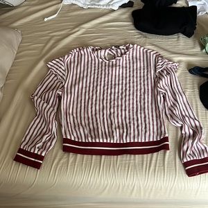 Bershka striped shirt/top